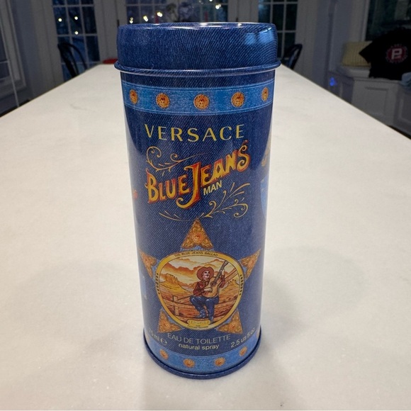 Versace BlueJeans Man 75ml Eau De Toilette Natural Spray e 2.5 Us fl.oz NEW - Picture 4 of 4